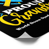 ダウン誇りを持ったシンドロームおじいちゃん認識度おじいちゃん ポスター (角)