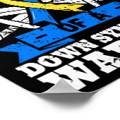 ダウン誇りを持ったシンドローム戦士ダウンのトリのいとこ ポスター (角)