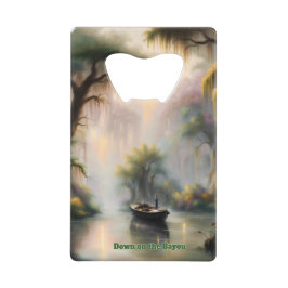 ダウン・オン・ザ・バイユー クレジットカード栓抜き