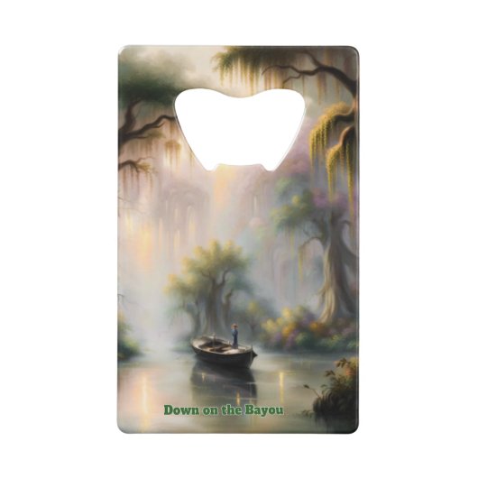 ダウン・オン・ザ・バイユー クレジットカード栓抜き (正面)