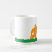 ダウン コーヒーマグカップ (正面左)