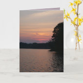 ダウン・ザ・サン カード (黄色い花)