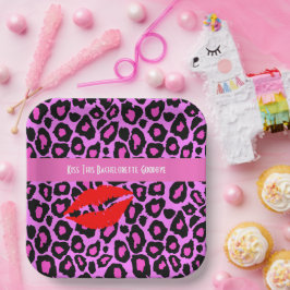 ダウン/ダーティ・ラスト・フィットブライダルシャワーパーティー ペーパープレート