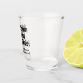 ダウン＆バーディー ショットグラス (右)