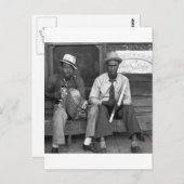 ダウン・ホーム・ミュージック， 1938 ポストカード (正面/裏面)