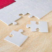 ダウンWoodpecker's 絵画 - Bird Artオリジナル ジグソーパズル (側面)