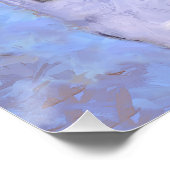 ダウンWoodpecker's 絵画 - Bird Artオリジナル ポスター (コーナー)