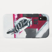 ダウンWoodpecker's 絵画 - Bird Artオリジナル Case-Mate iPhoneケース (裏面(横))