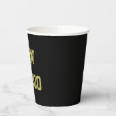 ダウ50,000株式市場お祝い 紙コップ (左)