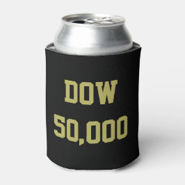 ダウ50,000株式市場お祝い 缶クーラー