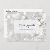 ダエレガントイフェイクヤモンドグリッタースパークルアポイントメント ポストカード (正面/裏面)