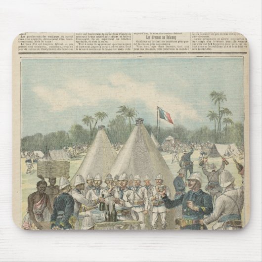 ダオメーの新年の箱 マウスパッド (正面)