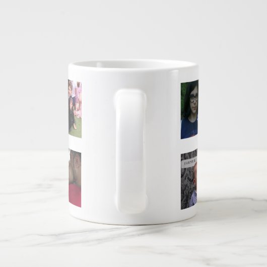 ダカスタムディ·パパズ·デイ·フォトコラージュ ジャンボコーヒーマグカップ (裏面)