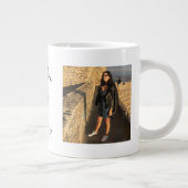 ダカスタムディ·パパズ·デイ·フォトコラージュ ジャンボコーヒーマグカップ (右)