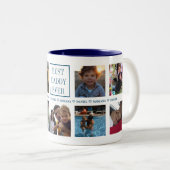 ダカスタムディ·パパズ·デイ·フォトコラージュ ツートーンマグカップ (正面右)