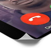 ダカヴィー豚がミームジョン豚ミームを呼んでいる ポスター (角)