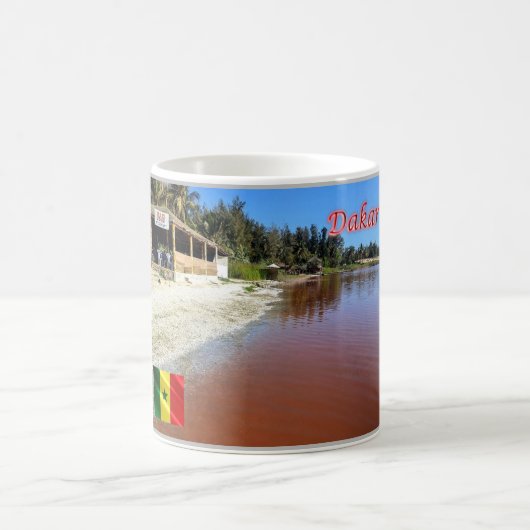 ダカール – セネガル – パノラマ – コーヒーマグカップ (中央)