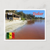 ダカール – セネガル – パノラマ –  ポストカード (正面)