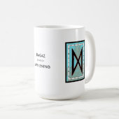 ダガズルーンマグ – 目覚め！ コーヒーマグカップ (正面右)