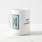 ダガズルーンマグ – 目覚め！ コーヒーマグカップ (正面左)