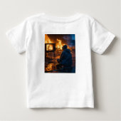 ダガンウィスパーズ：神秘的なTシャツコレクション ベビーTシャツ (裏面)
