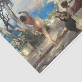 ダガーの女性踊り 薄葉紙 (詳細)