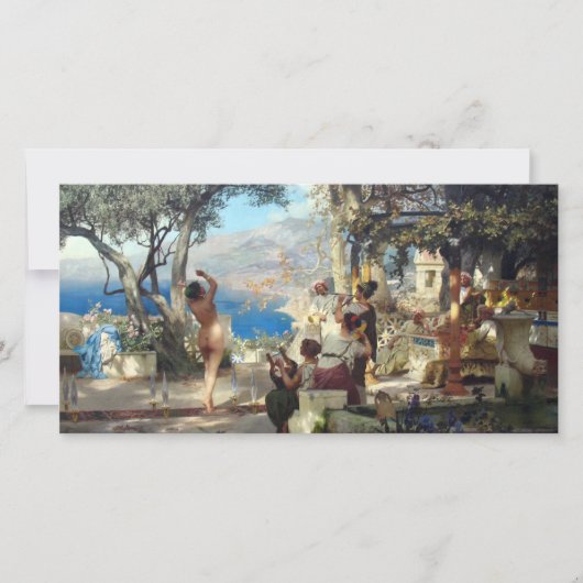 ダガーの間で踊る カード (正面)