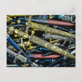 ダガー、ダーク、サベル ポストカード