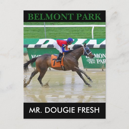 ダギー・フレッシュ氏 ポストカード (正面)