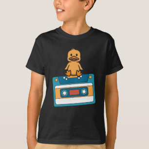 ダクおもしろいトテープユーモアダックキュートアニマル Tシャツ
