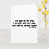 ダクおもしろいトテープ引用文 カード (黄色い花)