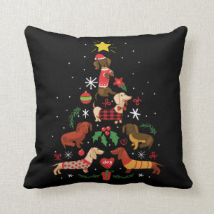 ダクシおもしろいュントクリスマスツリー クッション
