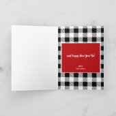 ダクシュントとプレイドのクリスマス シーズンカード (内部)