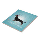 ダクシュントハッピーバースデーデザイン タイル (側面)