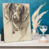 ダクシュントポートレート フォトプラーク (側面)