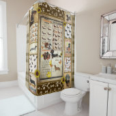 ダクシュント愛犬家 シャワーカーテン (インサイチュ)