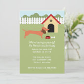 ダクシュント誕生日パーティー 招待状 (スタンド正面)