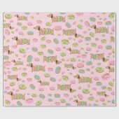 ダクシュント・ドーナツ |ドキシーパーティーの折り返し ラッピングペーパー (フラット)