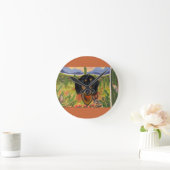 ダクシュント      ラウンド壁時計 (ホーム)