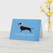 ダクシュンドウェルスーンデザイン カード (黄色い花)