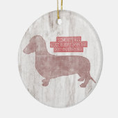 ダクシュンドドキシテッケルラバーイラストレーション引用文 セラミックオーナメント (左)