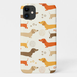 ダクシュンド犬の型 iPhone 11 ケース