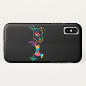 ダクシュンド·ドキー·ウインナソーセージ·マム·パパ·ハートビート·ギフト Case-Mate iPhoneケース (裏面(横))