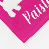 ダクシュンパーソナライズされたド·ドッグカスタマイズ毛布 フリースブランケット (角)