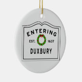 ダクスベリーの休日へようこそ セラミックオーナメント (右)