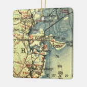 ダクスベリーMAヴィンテージマップ セラミックオーナメント (左)