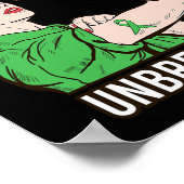 ダクトがん戦士Unbreakable strong women Survi ポスター (角)