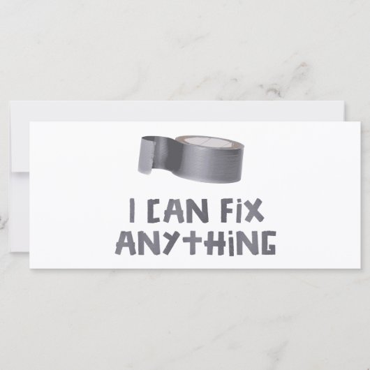 ダクトテープで何でも直せる (正面)