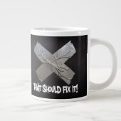 ダクトテープで修正 ジャンボコーヒーマグカップ (右)