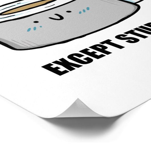 ダクトテープは何でも修正できる引用文ポスター ポスター (角)